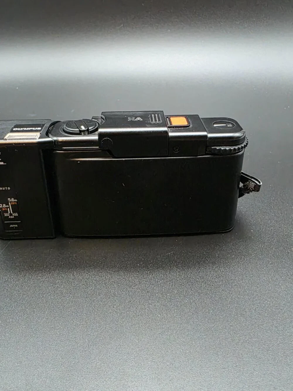 Olympus XA Black Rangefinder Film Camera w/ A11 From JAPAN case manual